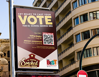 Vote for Ol'School Poster