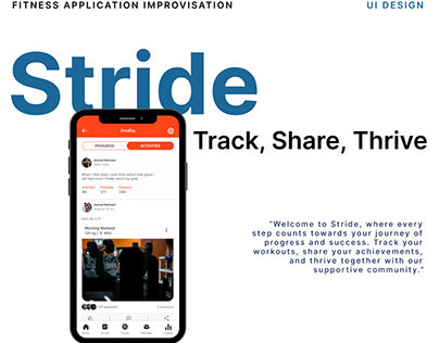 Stride: Fitness Application