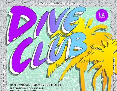 Dive Club - LA Canvas