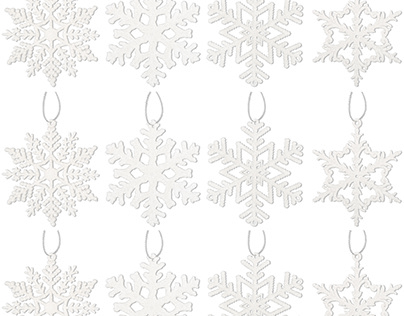 CCINEE Christmas Snowflake Ornaments(B07W894L3J)