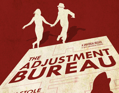 The Adjustment Bureau alternative movie poster