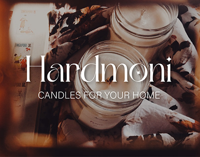 Handmade candle shop logo