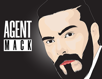 Agent Mack | Portrait Vector Art