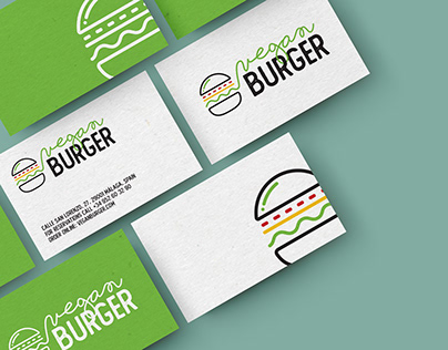 Vegan burger branding&packaging