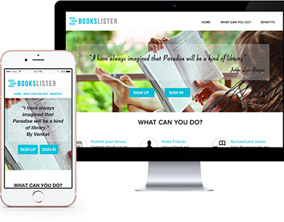 BooksLister - Online ecosystem for knowledge seekers