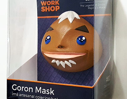 Goron Mask Magnet - The Legend of Zelda: Majora`s Mask