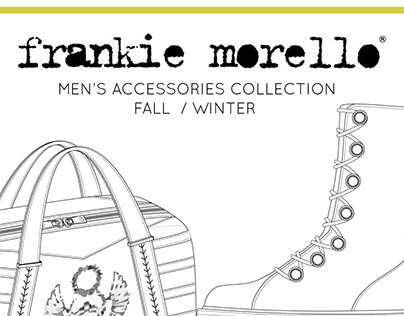 Proposal for FRANKIE MORELLO Men's accessory collection