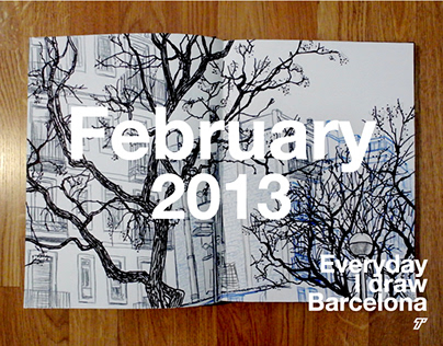 Everyday I draw Barcelona | February 2013