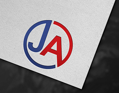Circle JA letter logo design service