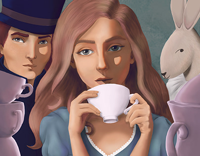 Alice in Wonderland movie poster.