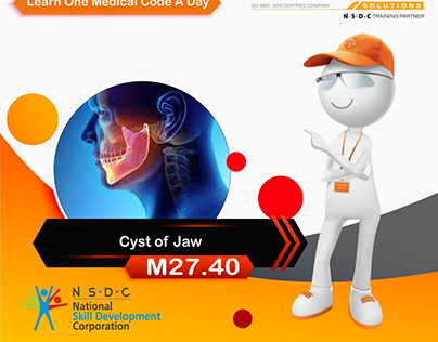 ICD-10 code M27. 40 for Unspecified cyst of jaw