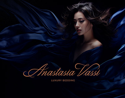 Logo for a bed linen brand "Anastasia Vassi"