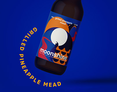 Moonshine Meadery | Label Design Entry