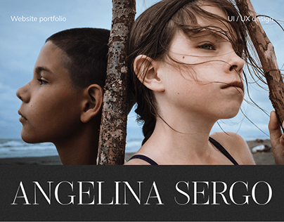 Photographer - Angelina Sergo (Portfolio website)