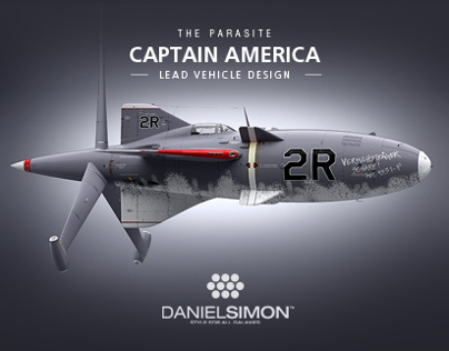 Captain America | Parasite Design by Daniel Simon