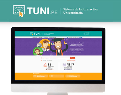 TUNI - UX web design