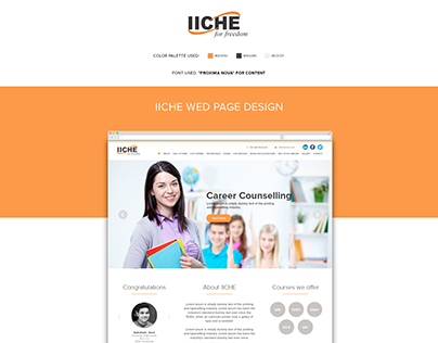 IICHE web design