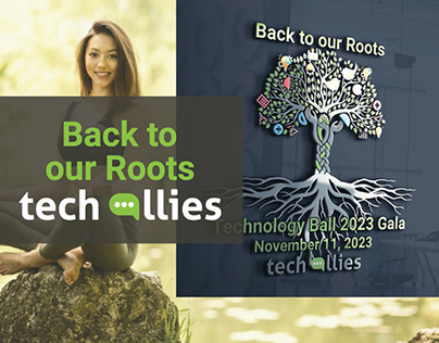Tree Artwork for "Tech allies" Company