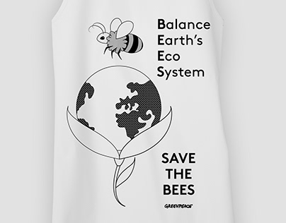 Save the bees - Illustration