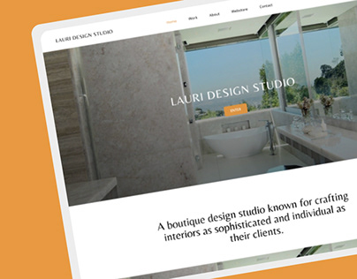 Lauri Design Studio UI/UX Design