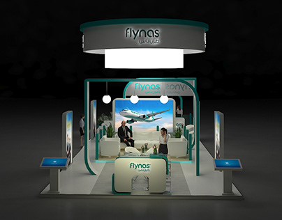 Flynas Exhibition Booth