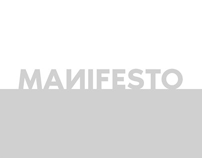 NATIVE // Manifesto