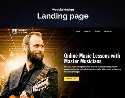 Website Design - Music School
