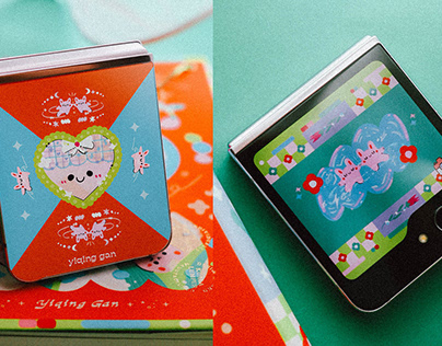Project thumbnail - Samsung Galaxy Holiday Collection by Yiqing