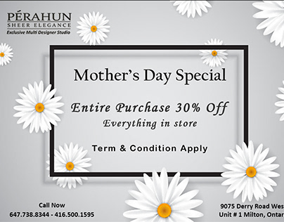 MOTHER'S DAY SPECIAL (PERAHUN)
