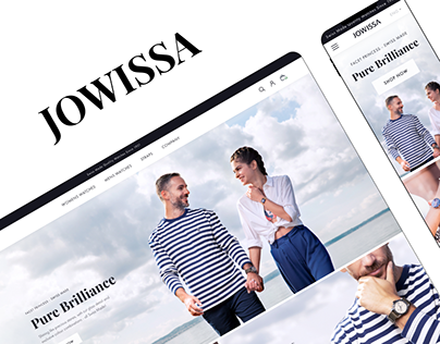 Jowissa. Shopify Theme Redesign.