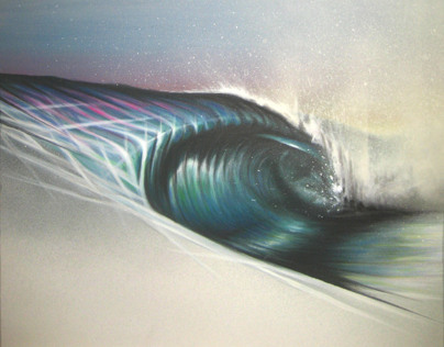 wave paintings