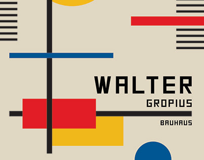 Walter Gropius - Artist Book
