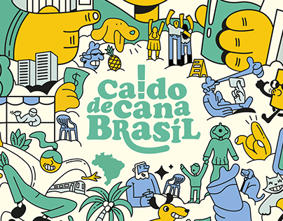 Ilustração Caldo de Cana Brasil