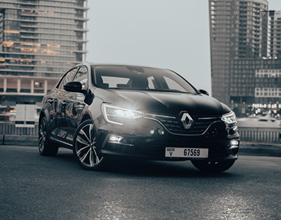 Renault Megane 4 commercial photoshoot