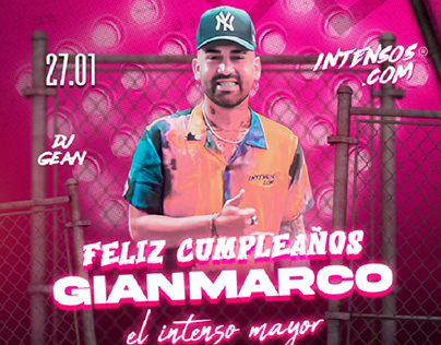 Cumpleaños del Intenso Mayor Gianmarco