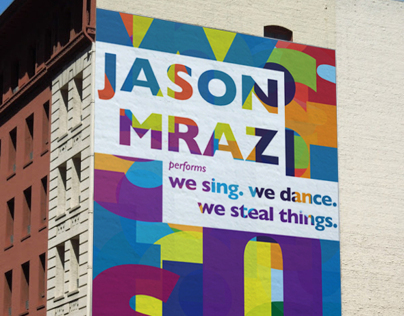 Jason Mraz Concert Poster