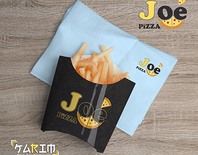French Fries Packaging Pizza Joé
