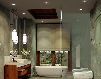 Bath Room 3D visual