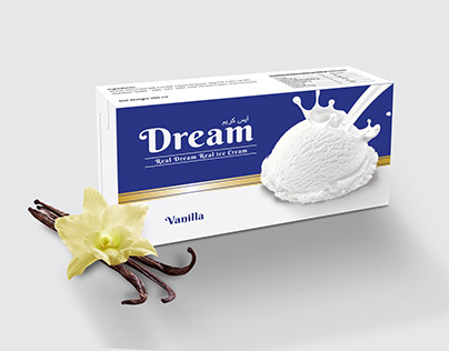 Ice Cream Packaging for Dream Ice Cream, Yemen
