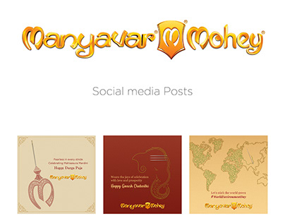 Manyavar Mohey (Social Media Posts)