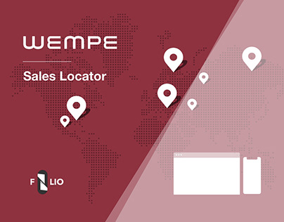 WEMPE / UX Project for Sales Locator