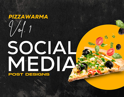 Pizzawarma Social media posts Vol. 1