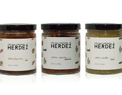 Herdez Salsa Packaging Concept