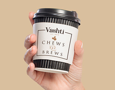 Vashti Chews and Brews Logo