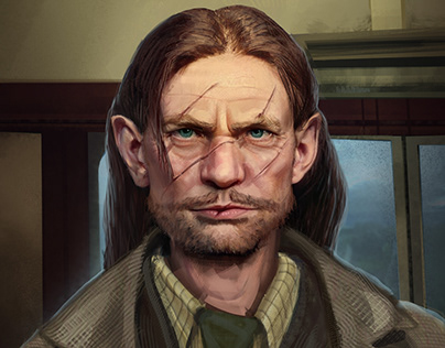 Lupin Portrait Illustration (2020)