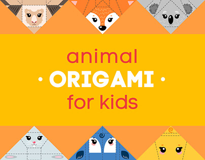 Animal origami for kids