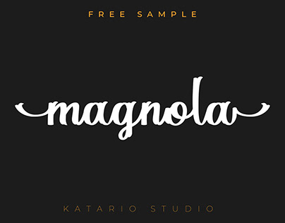 Free Magnola Font