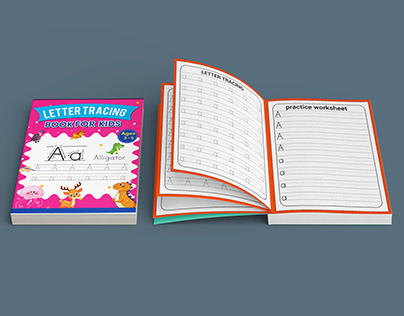 letter tracing book for kids age 3-5