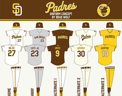 San Diego Padres Uniform Concept