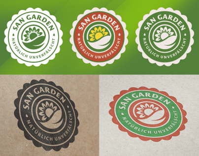 San Garden - logo design